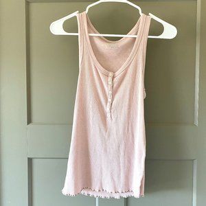 Aerie No BS Henley Tank Top